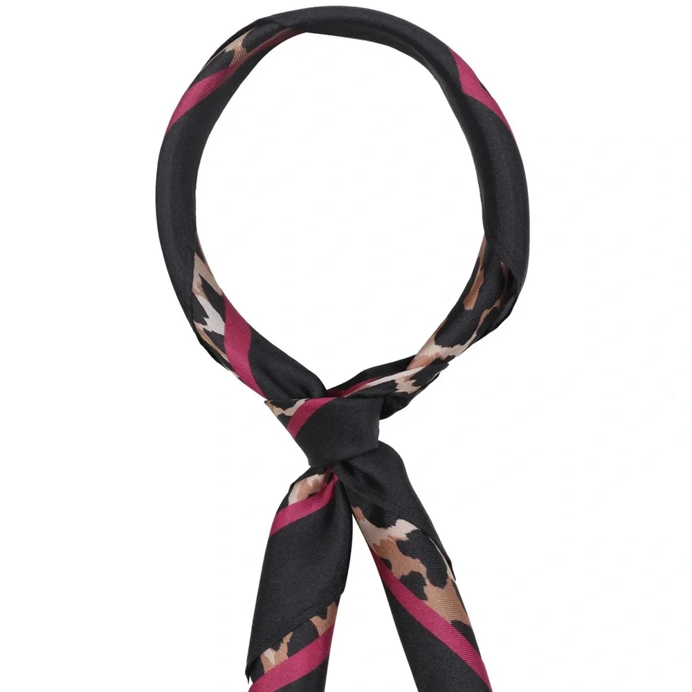 Kate Spade Leopard Silk Bandana